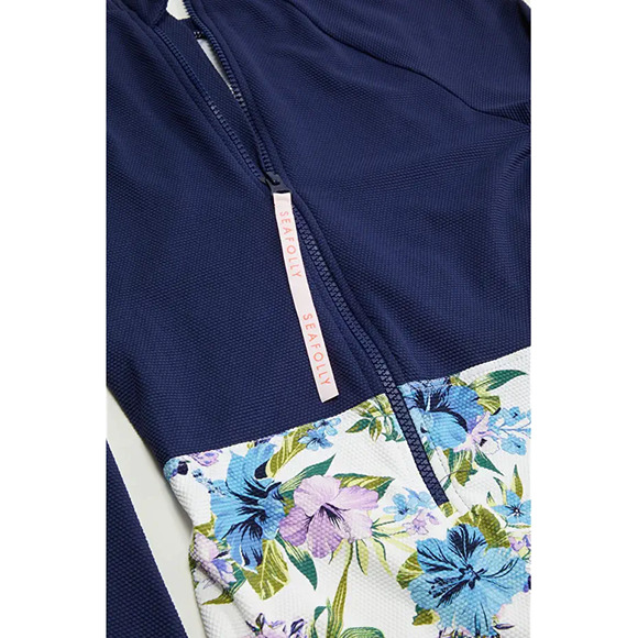 Seafolly Girls Vanuatu Twist Front Paddlesuit NWT SIZE 12 16 - Picture 2 of 2